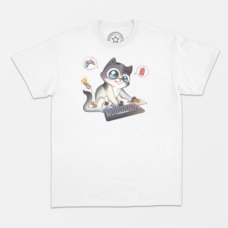 T-Shirt "KITEK BOT Szary" Pixie *ANIMALS*