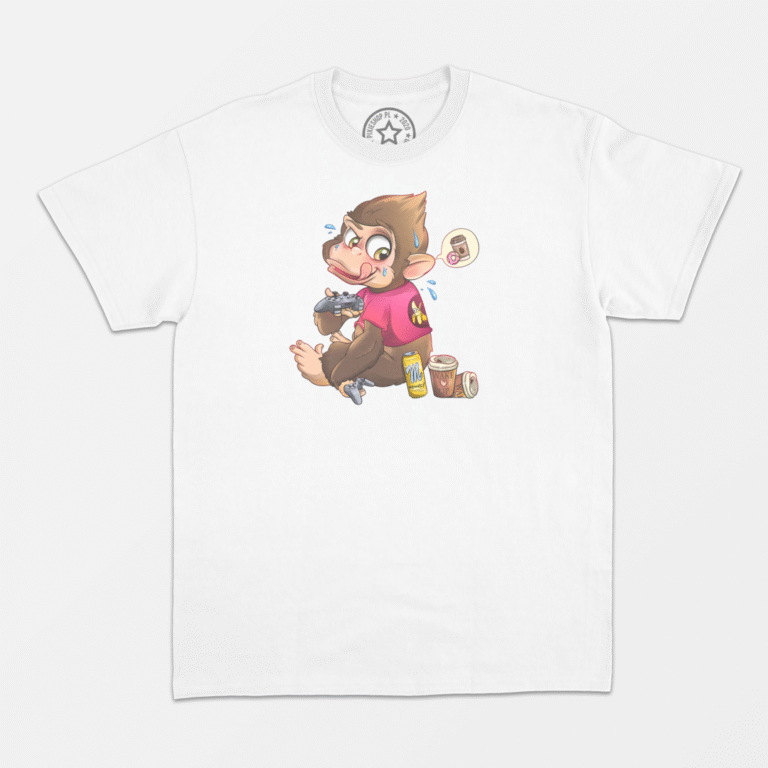 T-Shirt "MONKEY" Pixie *ANIMALS*