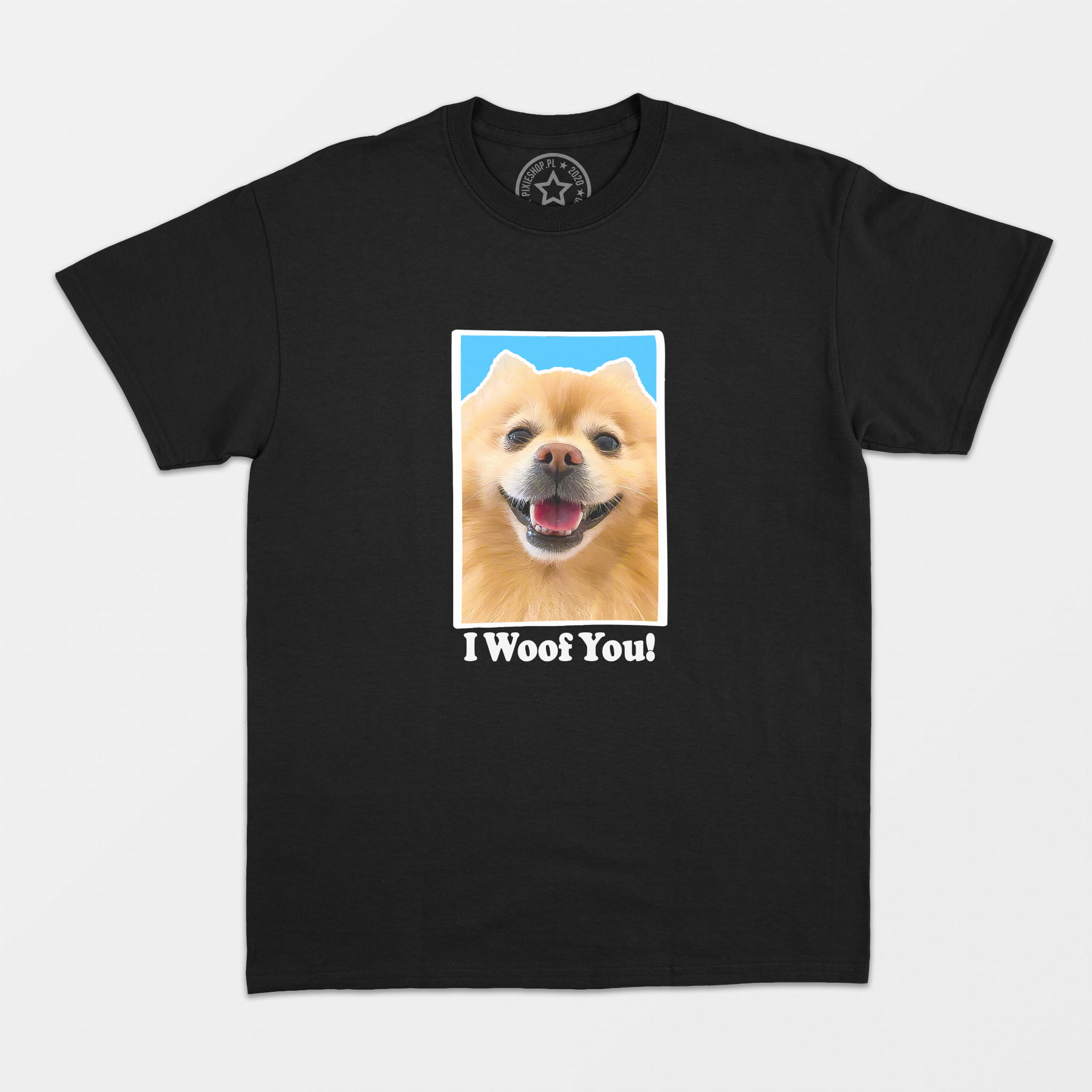 T-Shirt "I WOOF YOU! Joystick" Pixie *ANIMALS*