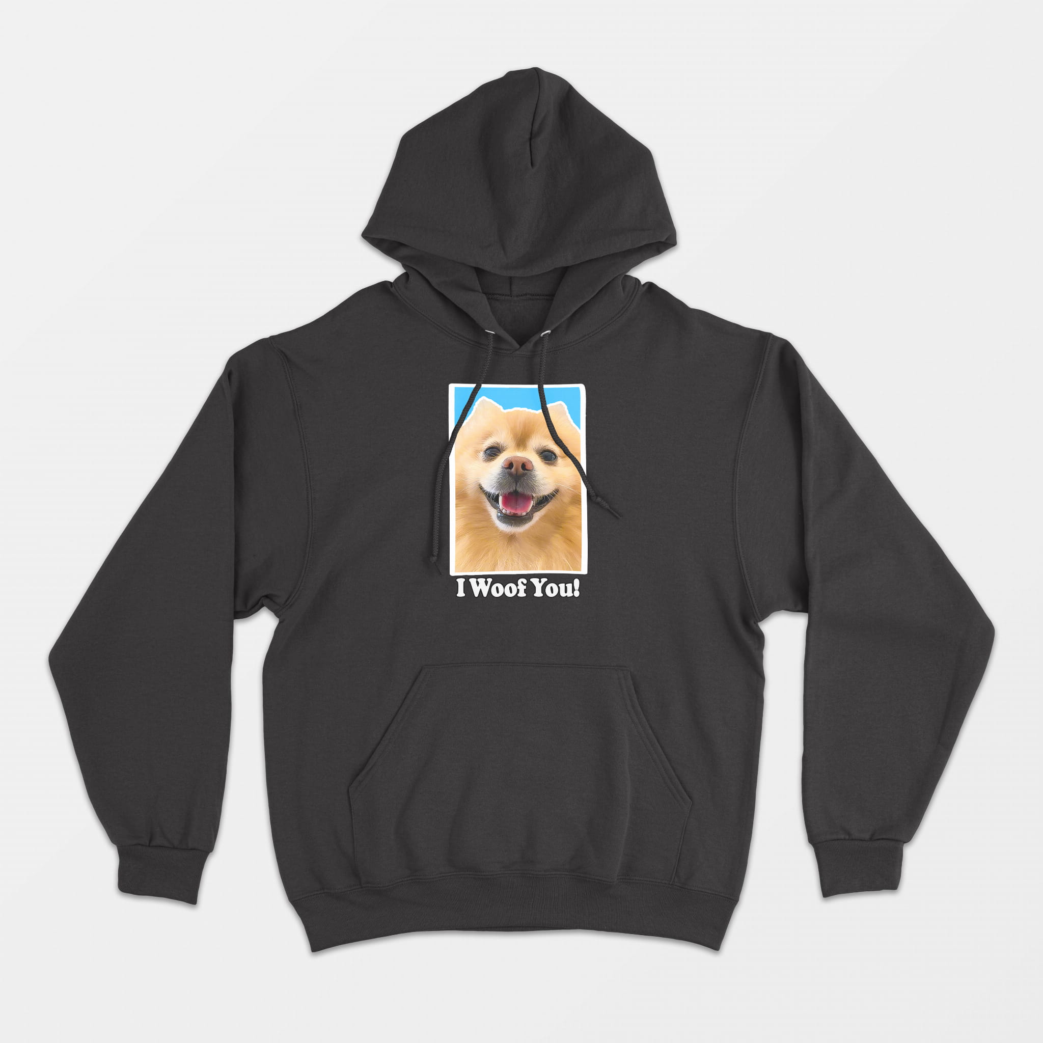 Bluza z kapturem "I WOOF YOU! Joystick" Pixie *ANIMALS*