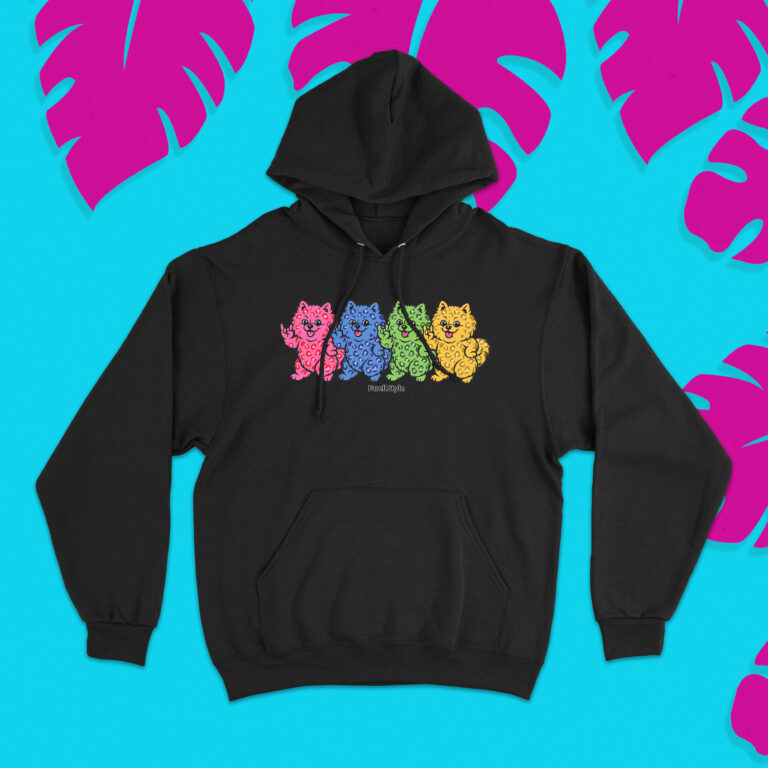 Bluza z kapturem "Panter Pomki"